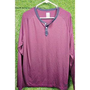 The North Face Men's Flashdry Long Sleeve Henley Shirt - Men's Size Large